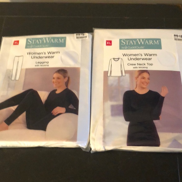 Cuddl Duds Intimates & Sleepwear Stay Warm By Cuddl Duds 2 Piece